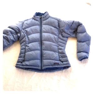 Patagonia down jacket, light purple, size M